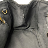 プラダ PRADA カナパM BN2642 ブラック GD金具 キャンバス レディース ショルダーバッグ