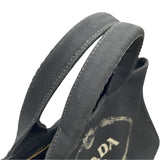 プラダ PRADA カナパM BN2642 ブラック GD金具 キャンバス レディース ショルダーバッグ