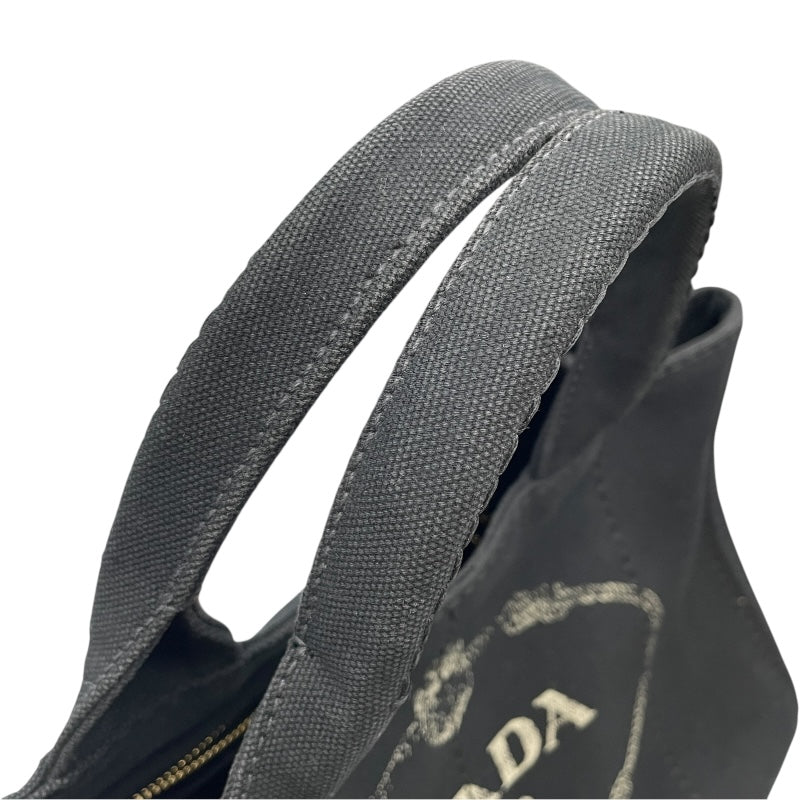 プラダ PRADA カナパM BN2642 ブラック GD金具 キャンバス レディース ショルダーバッグ