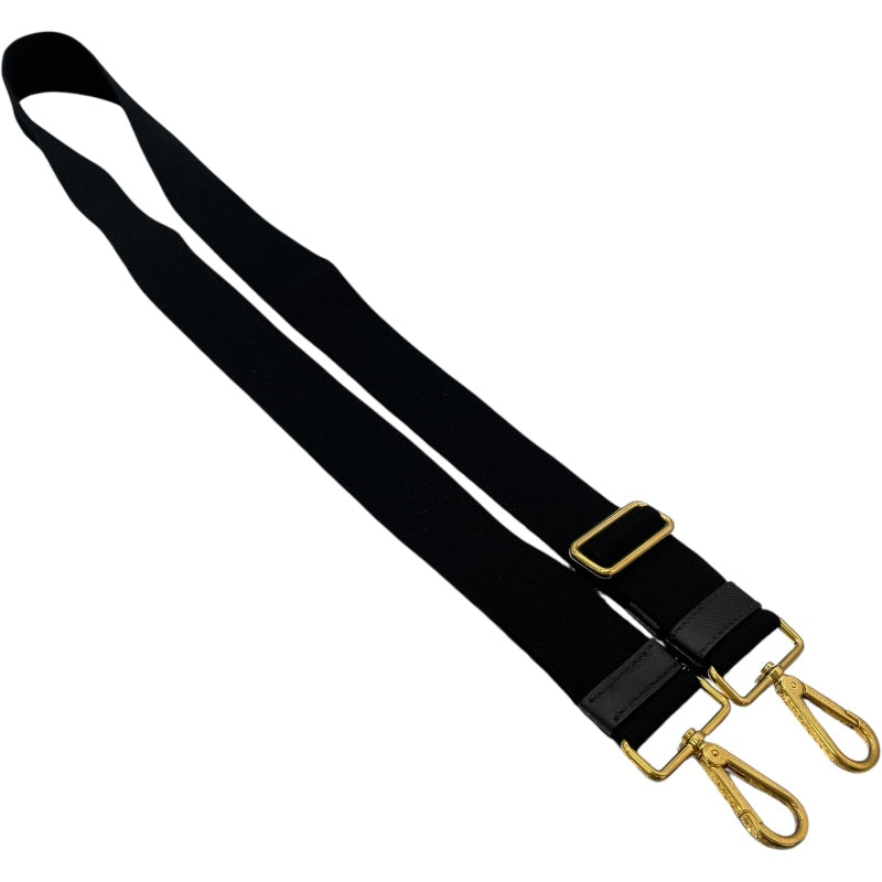 プラダ PRADA カナパM BN2642 ブラック GD金具 キャンバス レディース ショルダーバッグ