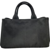 プラダ PRADA カナパM BN2642 ブラック GD金具 キャンバス レディース ショルダーバッグ