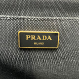 プラダ PRADA カナパM BN2642 ブラック GD金具 キャンバス レディース ショルダーバッグ