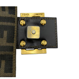 フェンディ FENDI ズッカ柄 マンマバケット ブラウン キャンバス レディース ハンドバッグ