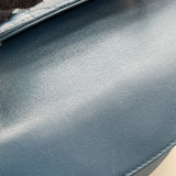 クリスチャン・ディオール Christian Dior マイレディ ディオール スモール M05380CEA ブルー GD金具 カナージュ/ラムスキン レディース ショルダーバッグ