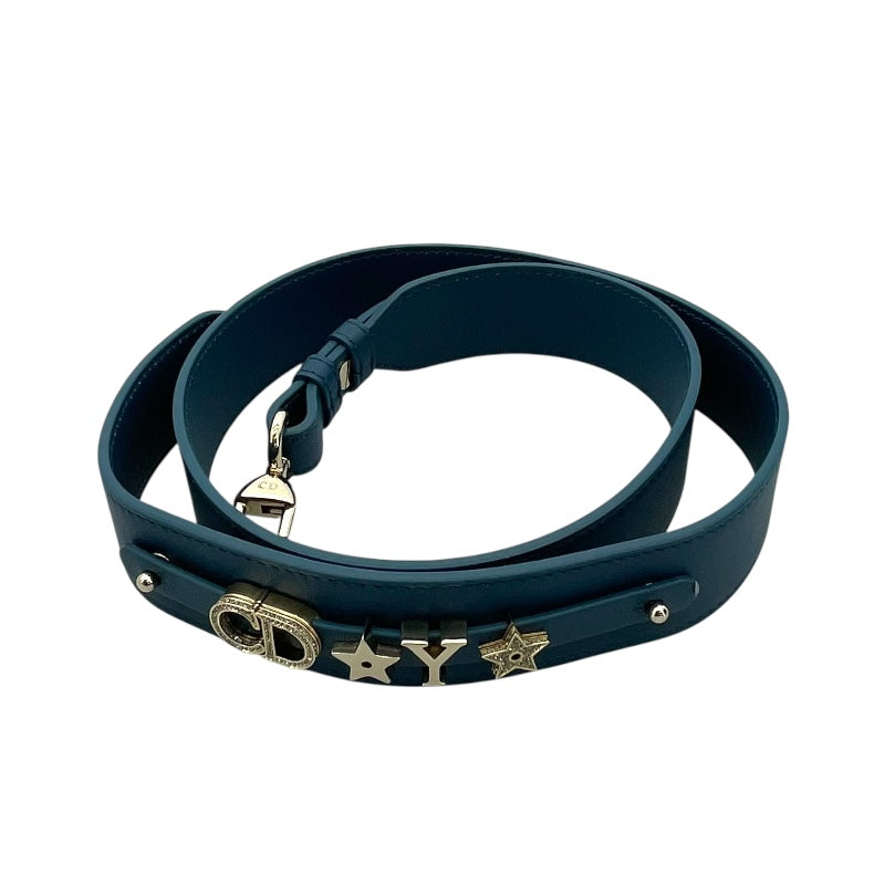 クリスチャン・ディオール Christian Dior マイレディ ディオール スモール M05380CEA ブルー GD金具 カナージュ/ラムスキン レディース ショルダーバッグ