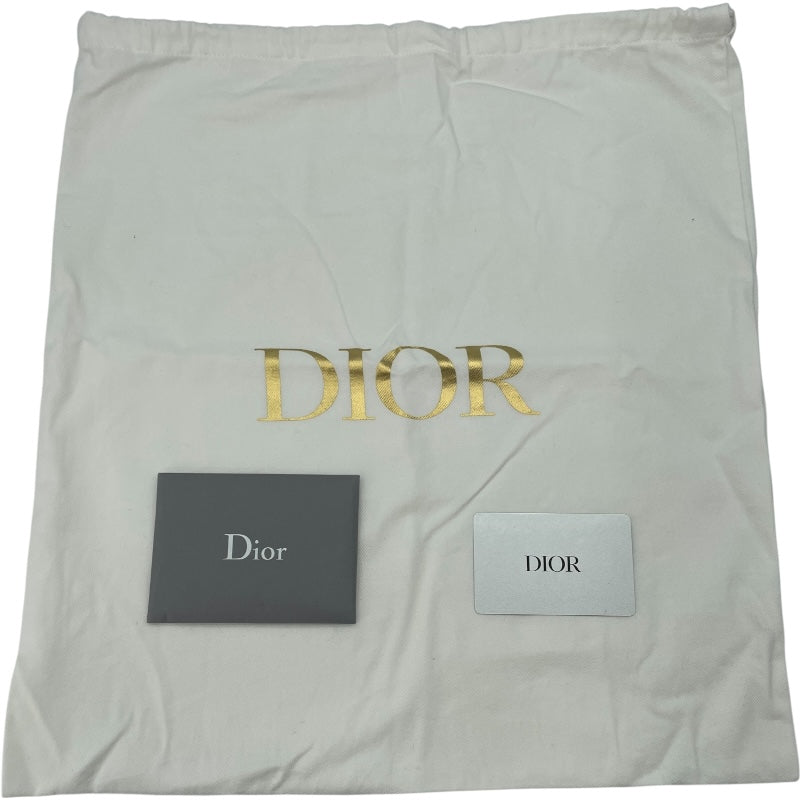 クリスチャン・ディオール Christian Dior ディオール ヴァイブライン スモールボウリングバッグ ブラック GD金具 カーフスキン レディース ショルダーバッグ