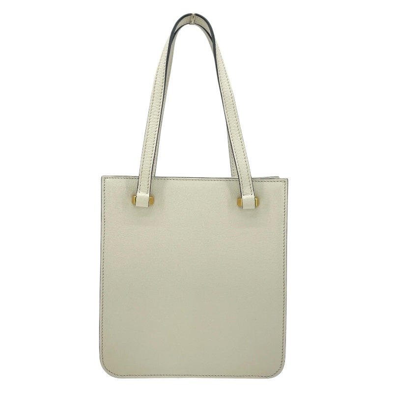ミュウミュウ miu miu マドラス 2WAY 5BA231 ホワイト GD金具 レザー レディース ショルダーバッグ