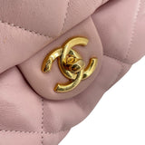 シャネル CHANEL マトラッセショルダー AS3498 ピンク GD金具 ラム レディース ショルダーバッグ