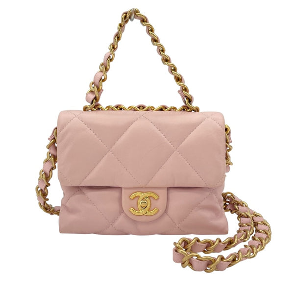 シャネル CHANEL マトラッセショルダー AS3498 ピンク GD金具 ラム レディース ショルダーバッグ