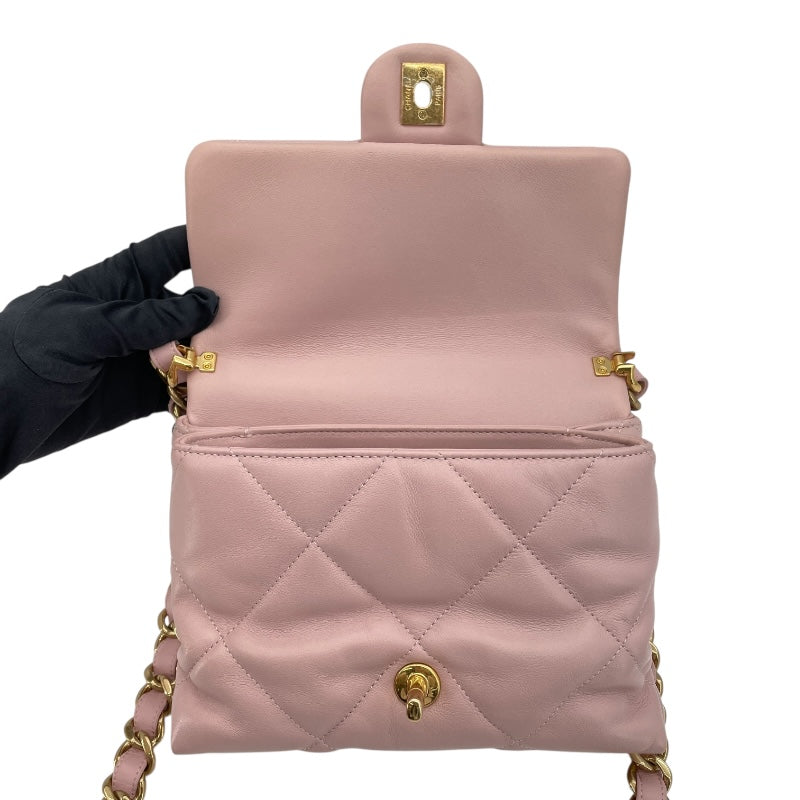 シャネル CHANEL マトラッセショルダー AS3498 ピンク GD金具 ラム レディース ショルダーバッグ