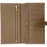 エルメス HERMES ベアンスフレ C刻 エトゥープ GD金具 エプソン レディース 長財布