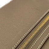 エルメス HERMES ベアンスフレ C刻 エトゥープ GD金具 エプソン レディース 長財布