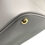 プラダ PRADA ダブルバッグ 1BG775 グレー GD金具 サフィアーノレザー レディース ショルダーバッグ