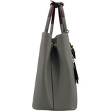 プラダ PRADA ダブルバッグ 1BG775 グレー GD金具 サフィアーノレザー レディース ショルダーバッグ