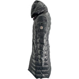 モンクレール MONCLER MOKA ダウンコート 49311 グレー ナイロン レディース その他アウター