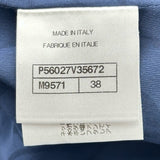 シャネル CHANEL ダブルジップツイードコート P56027 ネイビー コットン レディース その他アウター