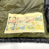 モンクレール MONCLER ロゴワッペンダウンジャケット 41310 ブラック ナイロン メンズ ダウンジャケット