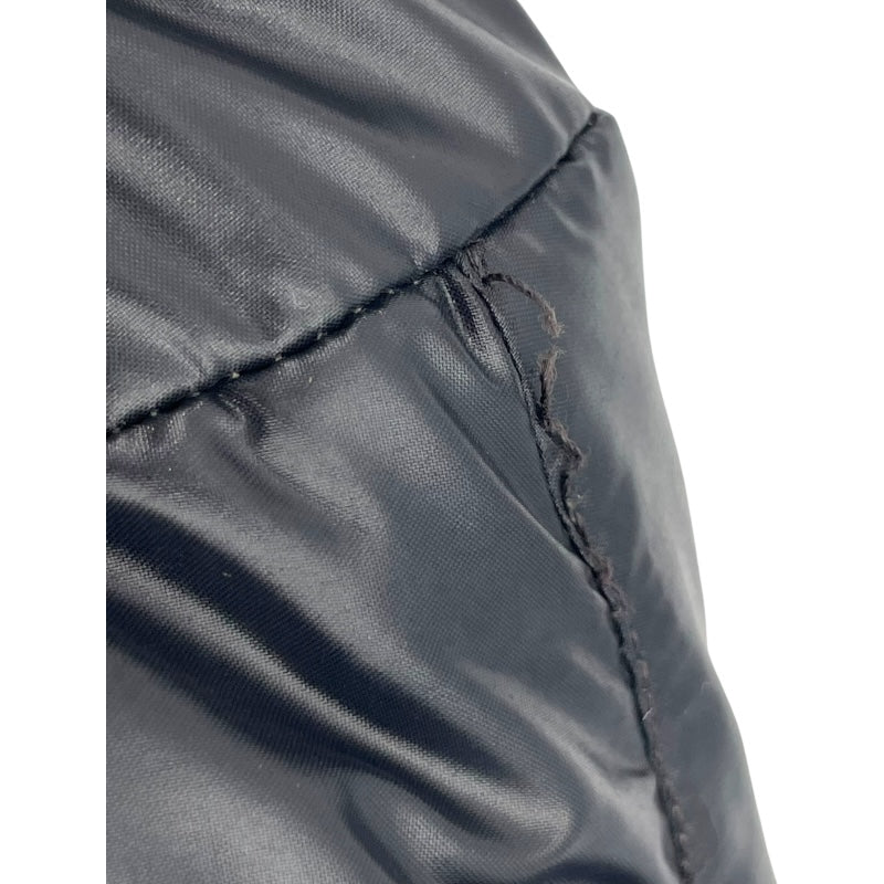 モンクレール MONCLER ロゴワッペンダウンジャケット 41310 ブラック ナイロン メンズ ダウンジャケット