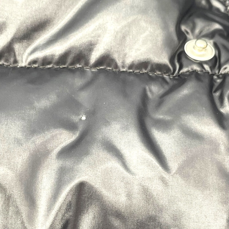 モンクレール MONCLER ロゴワッペンダウンジャケット 41310 ブラック ナイロン メンズ ダウンジャケット