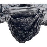 モンクレール MONCLER ロゴワッペンダウンジャケット 41310 ブラック ナイロン メンズ ダウンジャケット