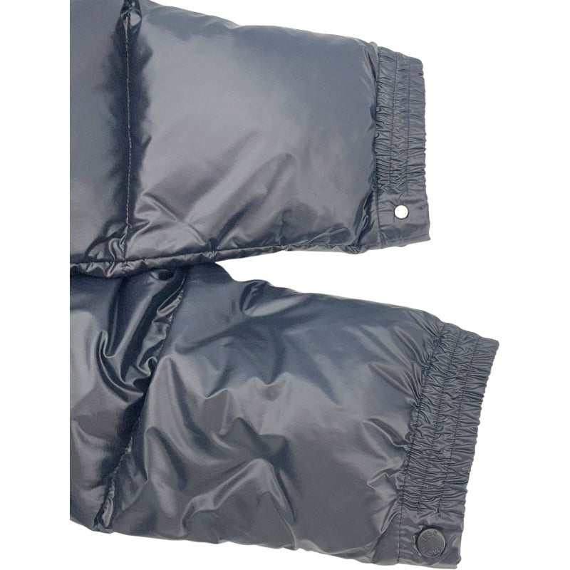 モンクレール MONCLER ロゴワッペンダウンジャケット 41310 ブラック ナイロン メンズ ダウンジャケット