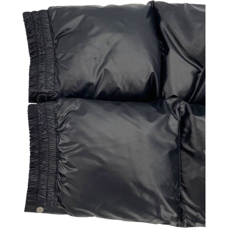 モンクレール MONCLER ロゴワッペンダウンジャケット 41310 ブラック ナイロン メンズ ダウンジャケット