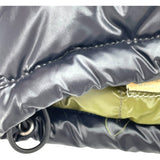 モンクレール MONCLER ロゴワッペンダウンジャケット 41310 ブラック ナイロン メンズ ダウンジャケット