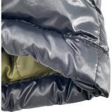 モンクレール MONCLER ロゴワッペンダウンジャケット 41310 ブラック ナイロン メンズ ダウンジャケット