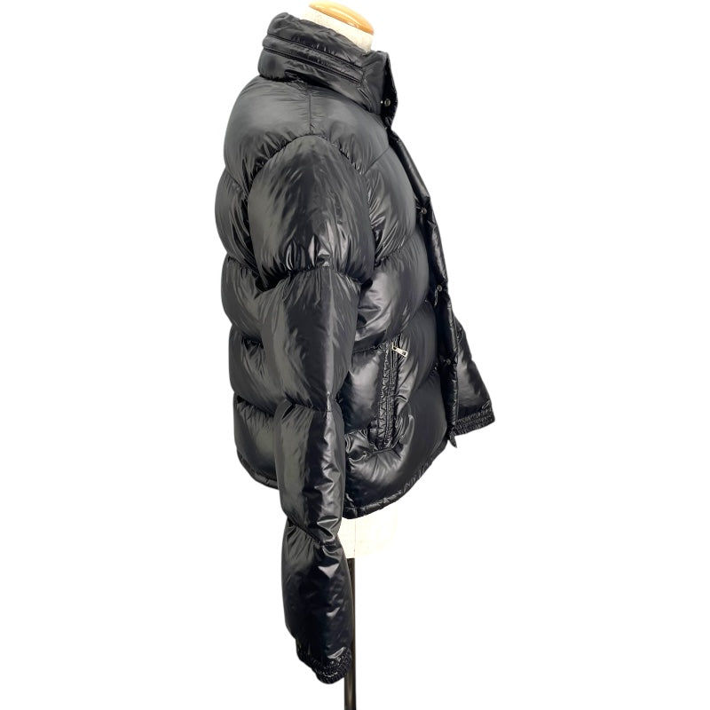 モンクレール MONCLER ロゴワッペンダウンジャケット 41310 ブラック ナイロン メンズ ダウンジャケット