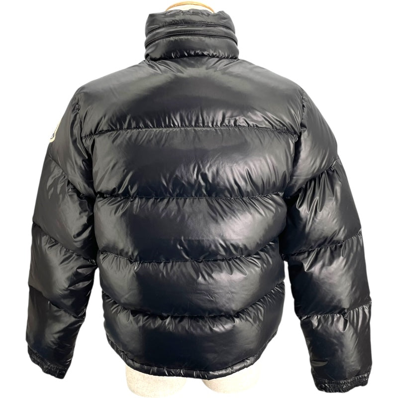 モンクレール MONCLER ロゴワッペンダウンジャケット 41310 ブラック ナイロン メンズ ダウンジャケット