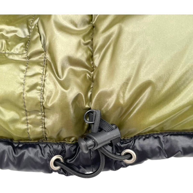 モンクレール MONCLER ロゴワッペンダウンジャケット 41310 ブラック ナイロン メンズ ダウンジャケット