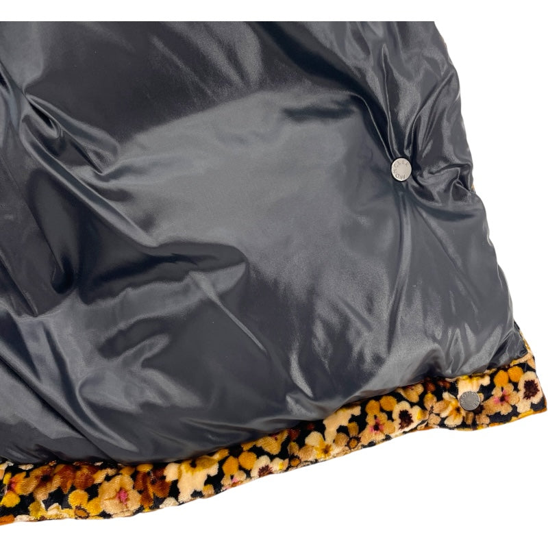 モンクレール MONCLER DAOS 総柄ペロアダウンジャケット F20931A57100 54AQW ブラウン レーヨン レディース ダウンジャケット