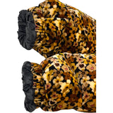 モンクレール MONCLER DAOS 総柄ペロアダウンジャケット F20931A57100 54AQW ブラウン レーヨン レディース ダウンジャケット