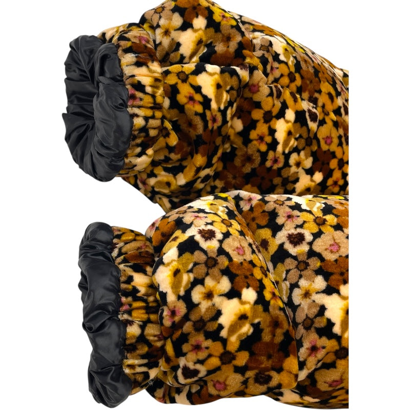 モンクレール MONCLER DAOS 総柄ペロアダウンジャケット F20931A57100 54AQW ブラウン レーヨン レディース ダウンジャケット