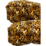 モンクレール MONCLER DAOS 総柄ペロアダウンジャケット F20931A57100 54AQW ブラウン レーヨン レディース ダウンジャケット