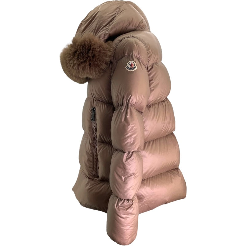 モンクレール MONCLER SERIFUR ダウンジャケット 1A545 ブラウン ナイロン レディース ダウンジャケット