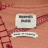 エルメス HERMES 総柄スウェットブルゾン 2H4212DK ピンク コットン レディース ブルゾン