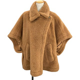 マックスマーラ Max Mara テディベアケープ 473607236 ブラウン キャメル レディース その他アウター
