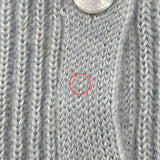 セリーヌ CELINE モヘアニットカーディガン 2AD24377N ブルー モヘア レディース カーディガン