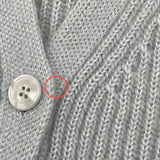 セリーヌ CELINE モヘアニットカーディガン 2AD24377N ブルー モヘア レディース カーディガン