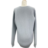 セリーヌ CELINE モヘアニットカーディガン 2AD24377N ブルー モヘア レディース カーディガン