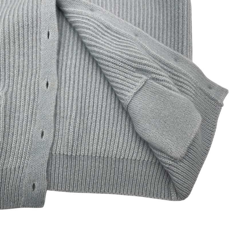 セリーヌ CELINE モヘアニットカーディガン 2AD24377N ブルー モヘア レディース カーディガン