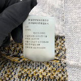 クリスチャン・ディオール Christian Dior オブリーク総柄ニットカーディガン 213M233AT393 グレー ウール メンズ カーディガン