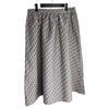 クリスチャン・ディオール Christian Dior オブリーク総柄ロングスカート 127J24A2970 グレー ポリエステル レディース スカート