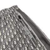 クリスチャン・ディオール Christian Dior オブリーク総柄ロングスカート 127J24A2970 グレー ポリエステル レディース スカート