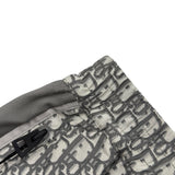 クリスチャン・ディオール Christian Dior オブリーク総柄ロングスカート 127J24A2970 グレー ポリエステル レディース スカート