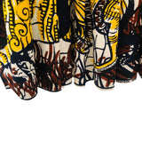 クリスチャン・ディオール Christian Dior 総柄ロングスカート 011J50A3866 コットン レディース ロングスカート