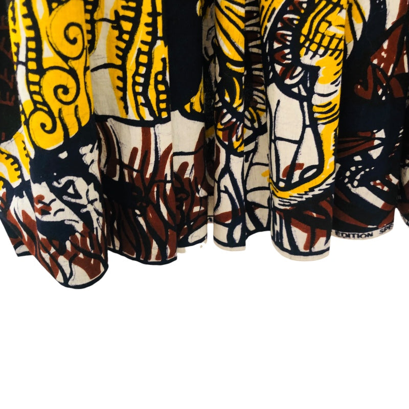 クリスチャン・ディオール Christian Dior 総柄ロングスカート 011J50A3866 コットン レディース ロングスカート