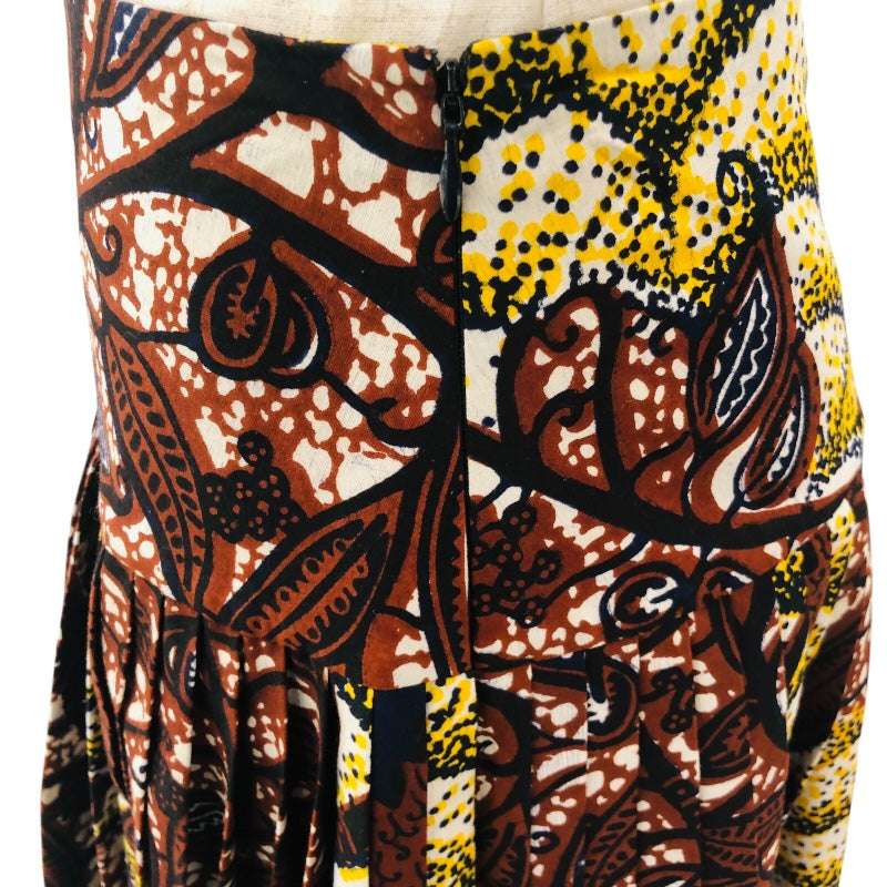 クリスチャン・ディオール Christian Dior 総柄ロングスカート 011J50A3866 コットン レディース ロングスカート