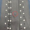 エルメス HERMES シルクシャツワンピース 2H0522DU ネイビー シルク レディース ワンピース